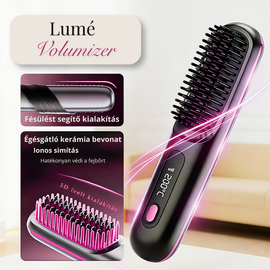 Lumé Volumizer – Elektromos hajformázó fésű