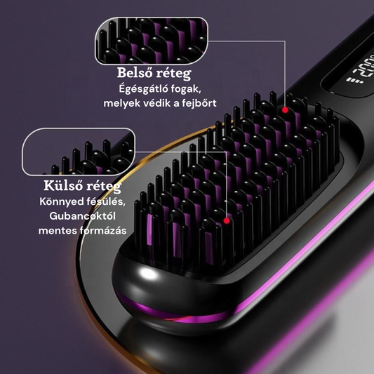 Lumé Volumizer – Elektromos hajformázó fésű